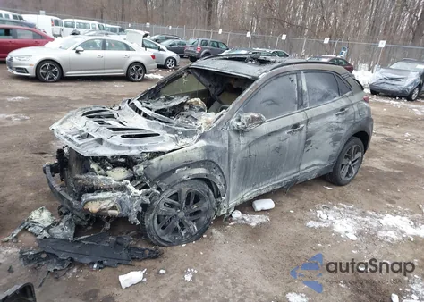 2020 Hyundai Kona Ultimate из США, поврежденный, VIN KM8K5CA59LU545600